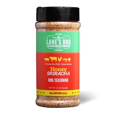 HONEY SRIRACHA SEASONING 351GM, LANE'S BBQ
