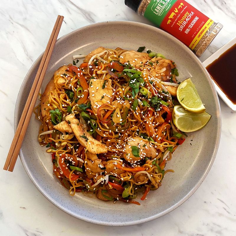 HONEY SRIRACHA SEASONING 351GM, LANE'S BBQ