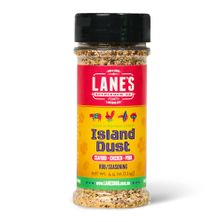 ISLAND DUST SEASONING 124GM, LANE'S BBQ