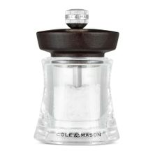 MILL SALT ACRYLIC/BLK WOOD 95MM, HOLBORN