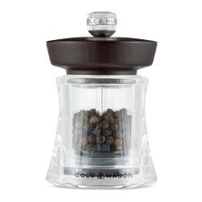 MILL PEPPER ACRYLIC/BLK WOOD 95MM, HOLBORN