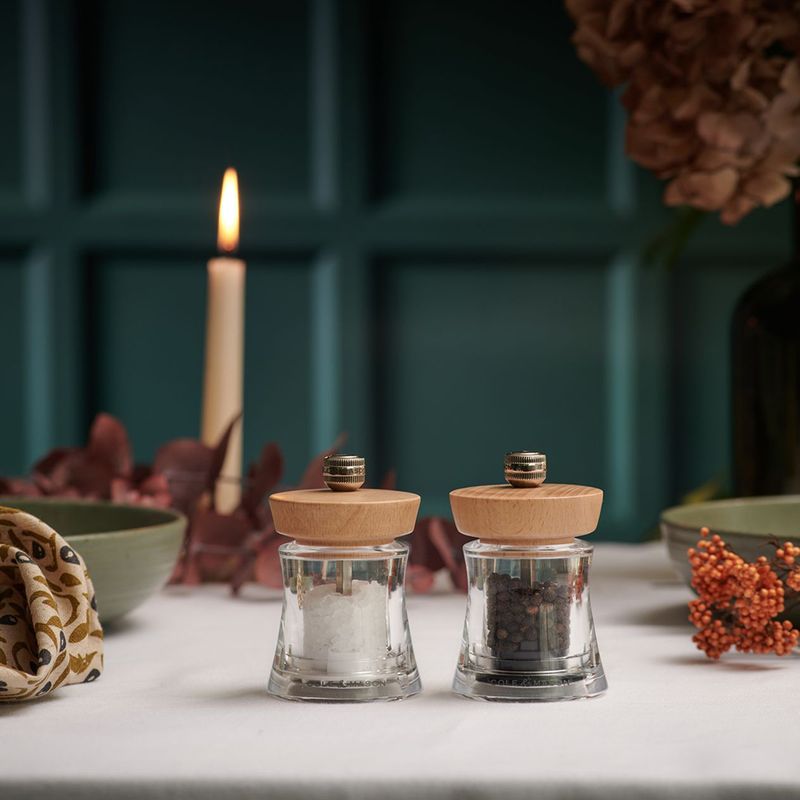 MILL SALT ACRYLIC/BEECH 95MM, HOLBORN