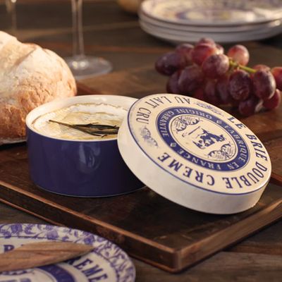 BRIE BAKER CERAMIC BLU/WHT 13X5.5CM, ARTESA