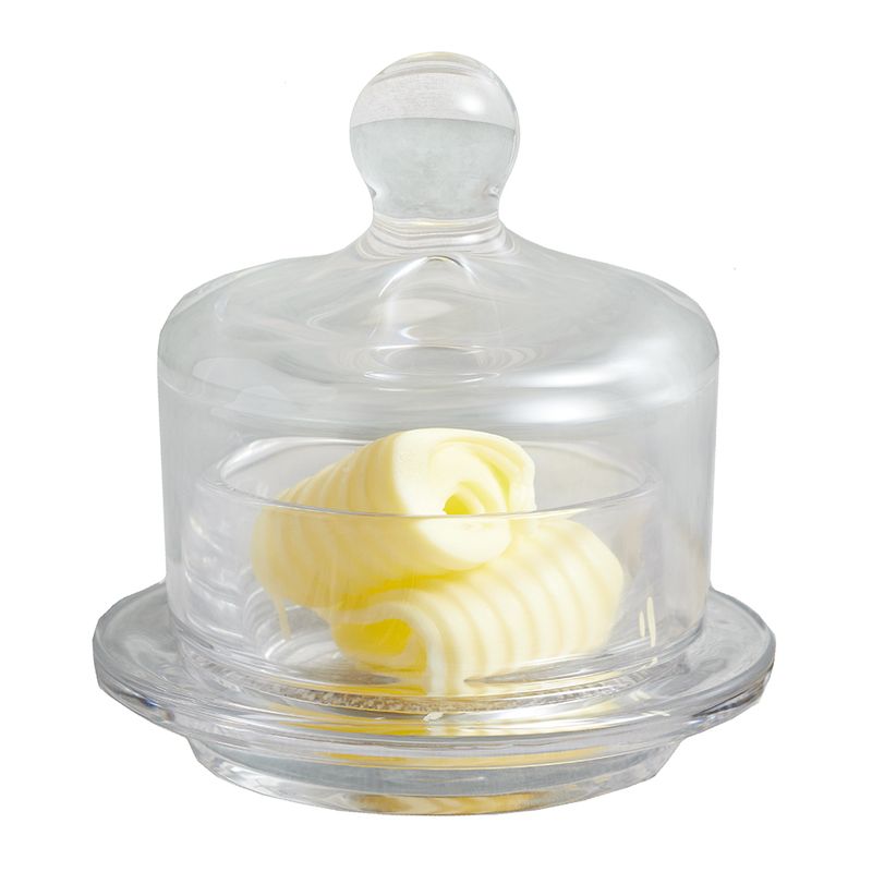 MINI BUTTER CLOCHE GLASS 5X9CM, ARTESA