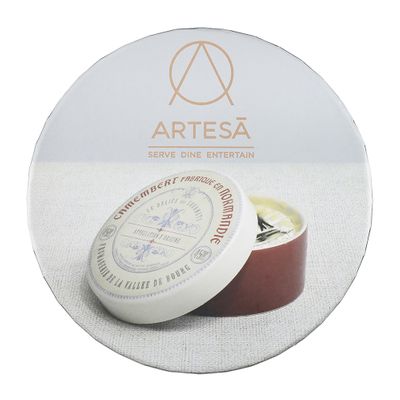 CHEESE BAKER CERAMIC RED/WHT 12X5.5CM, ARTESA