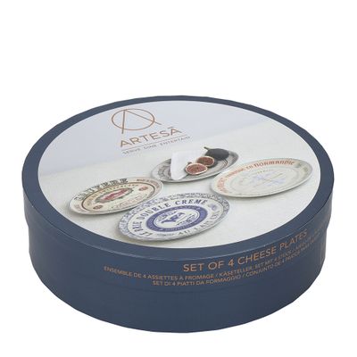 CHEESE PLATES SET OF FOUR 19CM, ARTESA