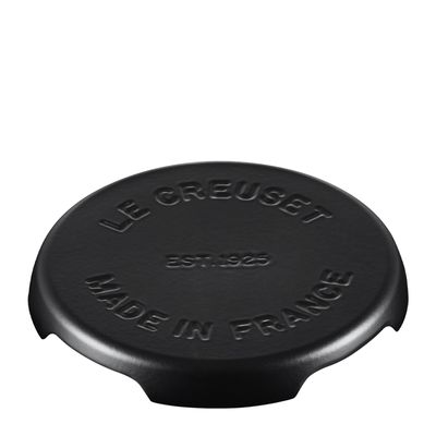 TRIVET C/IRON MATT BLACK 22CM, LE CREUSET