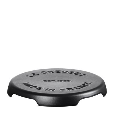TRIVET C/IRON MATT BLACK 22CM, LE CREUSET