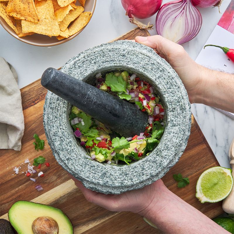 MORTAR & PESTLE 20CM ROUGH, AVANTI