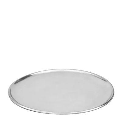 PIZZA TRAY 15IN/380MM ALUM, ROLLED EDGE