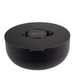 BOWL BLACK 950ML S/S INSULATED W LID OASIS