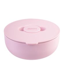 BOWL PINK 950ML S/S INSULATED W LID OASIS