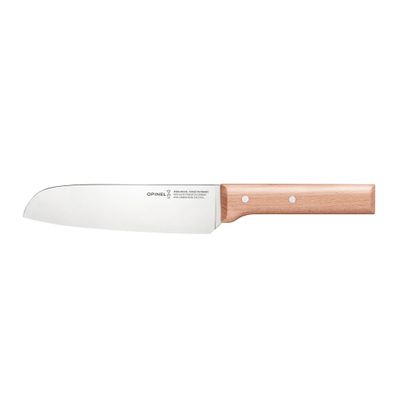 KNIFE SANTOKU PARALLELE 16.5CM BEECH, OPINEL