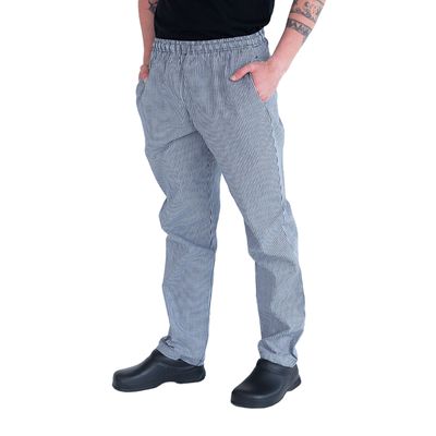 PANTS DRAWSTRING TRAD CHECK MED, PROCHEF