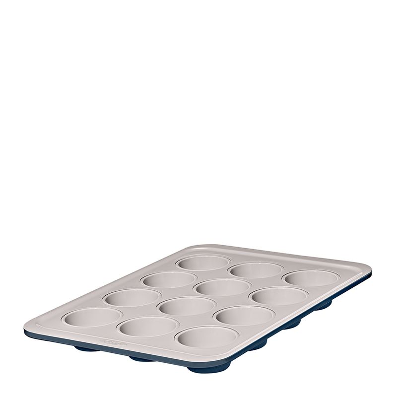 MUFFIN PAN 12 CUP CERAMIC, OXO