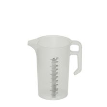 MEASURING JUG CLR SCALE 0.5LT POLY, POURMAXX