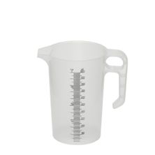 MEASURING JUG CLR SCALE 1LT POLY, POURMAXX