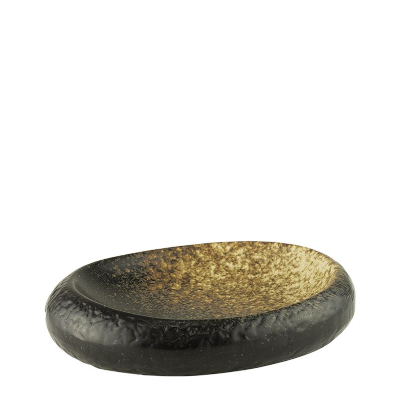 PLATE/BOWL OVAL 22X17X4.5CM EMBER, NEST