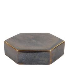 PLATE HEXAGONAL 17X15X4CM, NYX