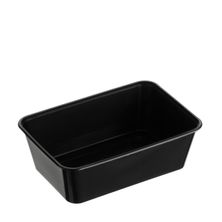 RECTANGLE CONTAINERS BLACK 750ML 500CTN