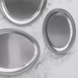 PLATTER OVAL S/S 300MM MODA SATIN