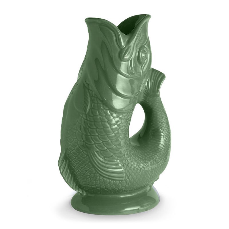 JUG FISH GUGGLE GREEN 1.2LTR WADE