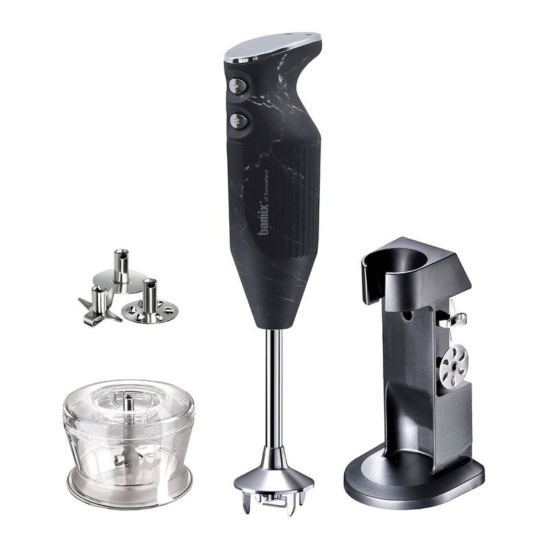 STICK BLENDER DELUXE 200W BLK MARBLE, BAMIX