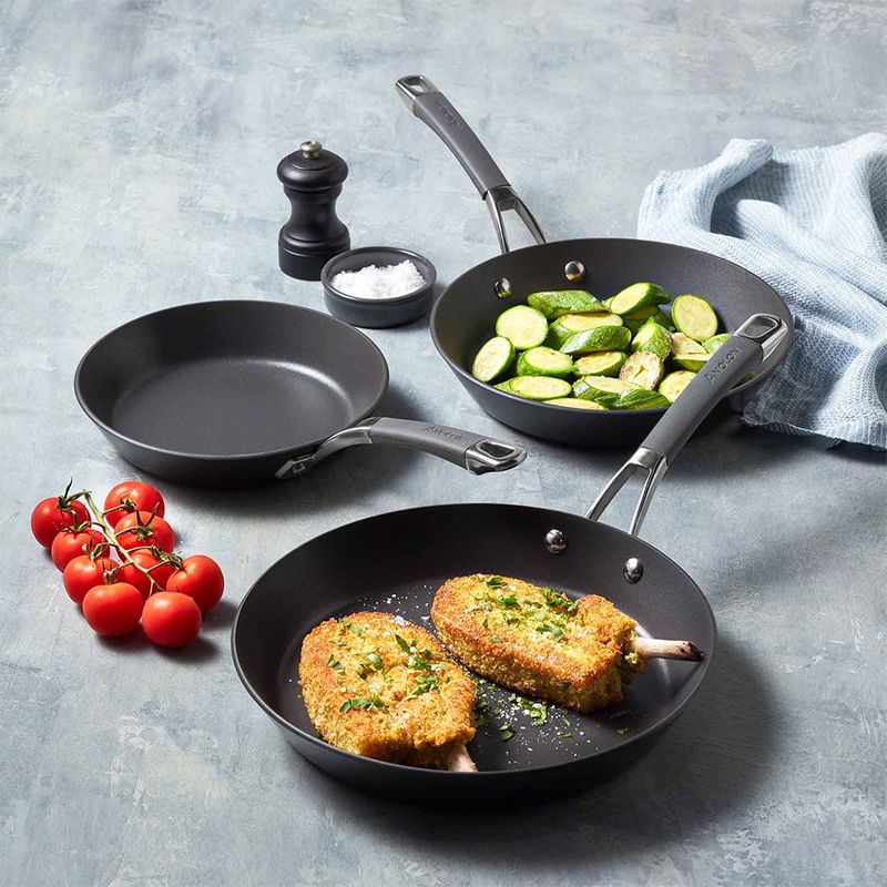 SKILLET SET 20+24+28CM, ANOLON ENDURANCE+