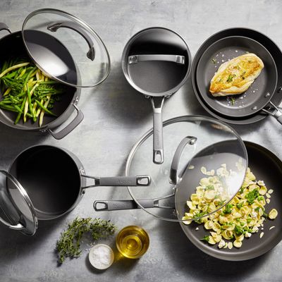 COOKWARE SET 6PCE, ANOLON ENDURANCE+