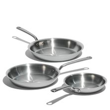 FRYPAN SET 3PCE S/S MADE IN