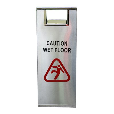 WET FLOOR SIGN A-FRAME S/S, EDCO