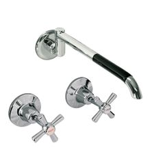 CLEANERS SINK ARM W/CROSS HNDL WALL STOP