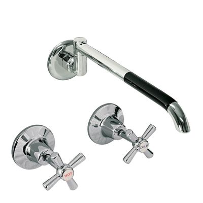 CLEANERS SINK ARM W/CROSS HNDL WALL STOP