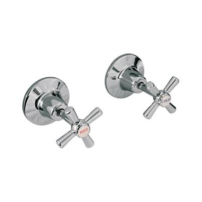 CLEANERS SINK ARM W/CROSS HNDL WALL STOP