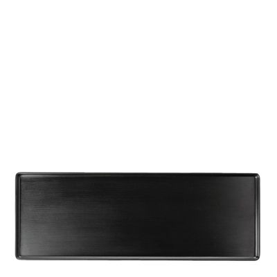 PLATTER BLK/BLK 50X18CM MELAMINE COUCOU