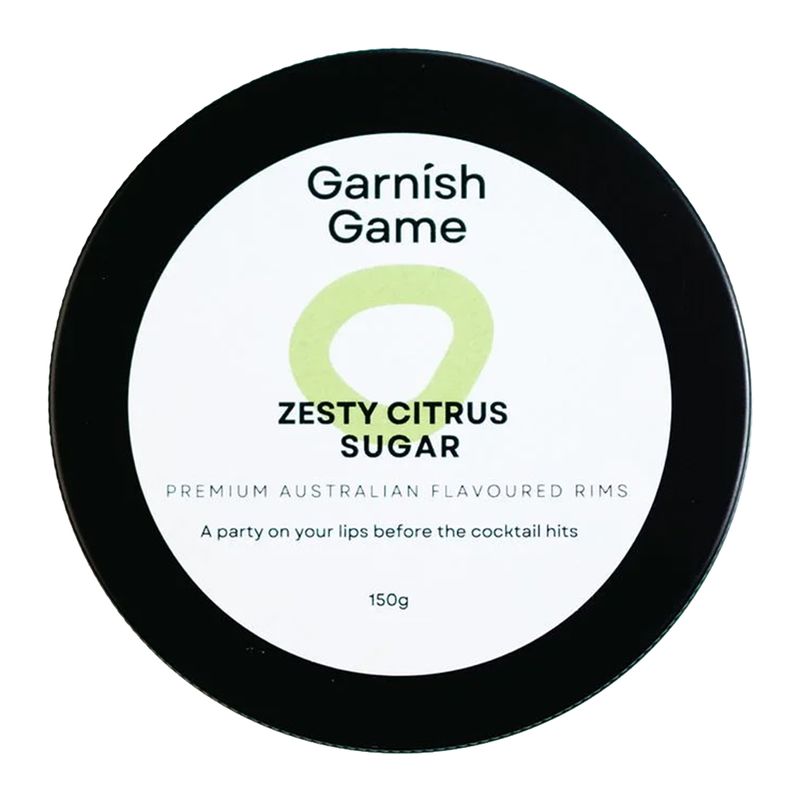 COCKTAIL SUGAR ZESTY CITRUS 150GM, G GAME