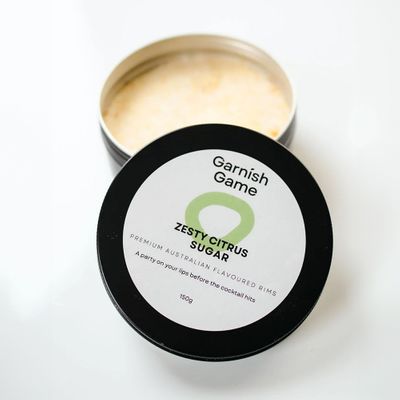 COCKTAIL SUGAR ZESTY CITRUS 150GM, G GAME