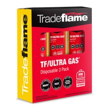 ULTRAGAS CANNISTER 3X400G PACK, TRADE FLAME