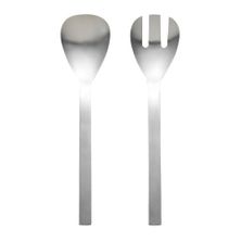 SALAD SERVERS BRUSHED SS SET-2, FORGE