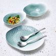 SALAD SERVERS BRUSHED SS SET-2, FORGE