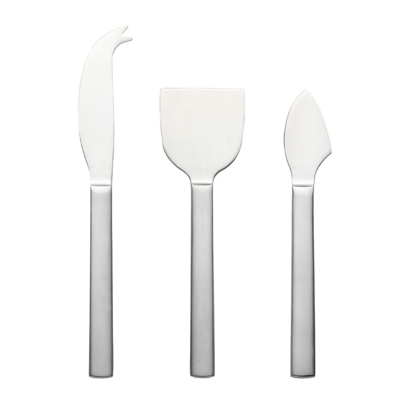 3PC CHEESE SET BRUSHED SS, FORGE