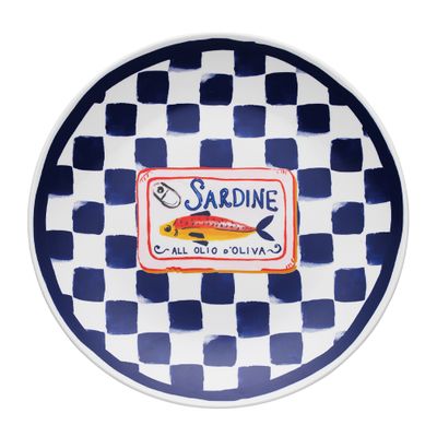 PLATTER ROUND SARDINE 30CM, PORTO