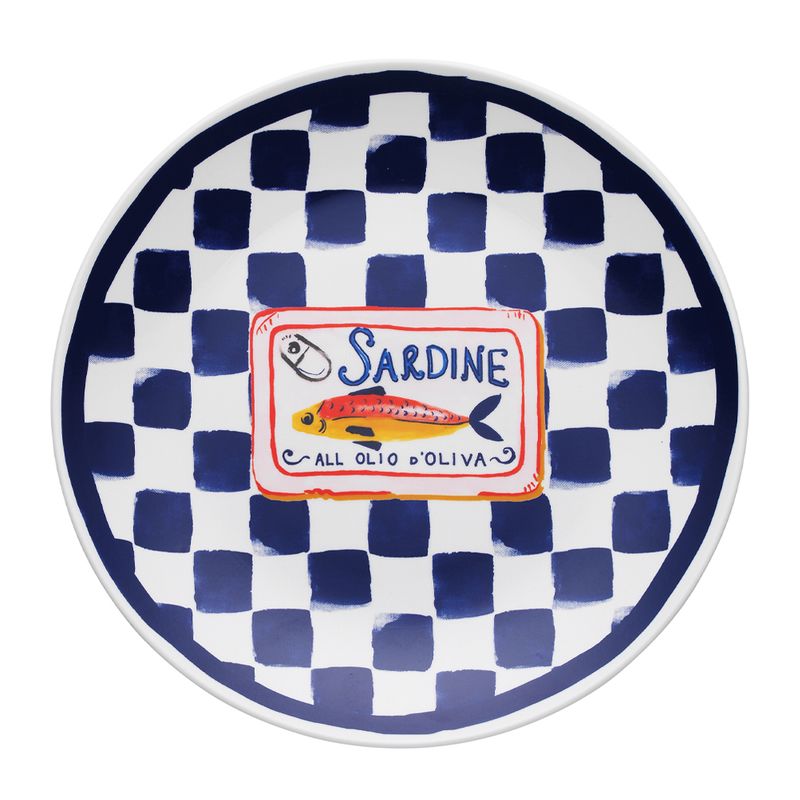 PLATTER ROUND SARDINE 30CM, PORTO