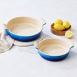 ROUND DISH SET 20&24CM AZURE LE CREUSET