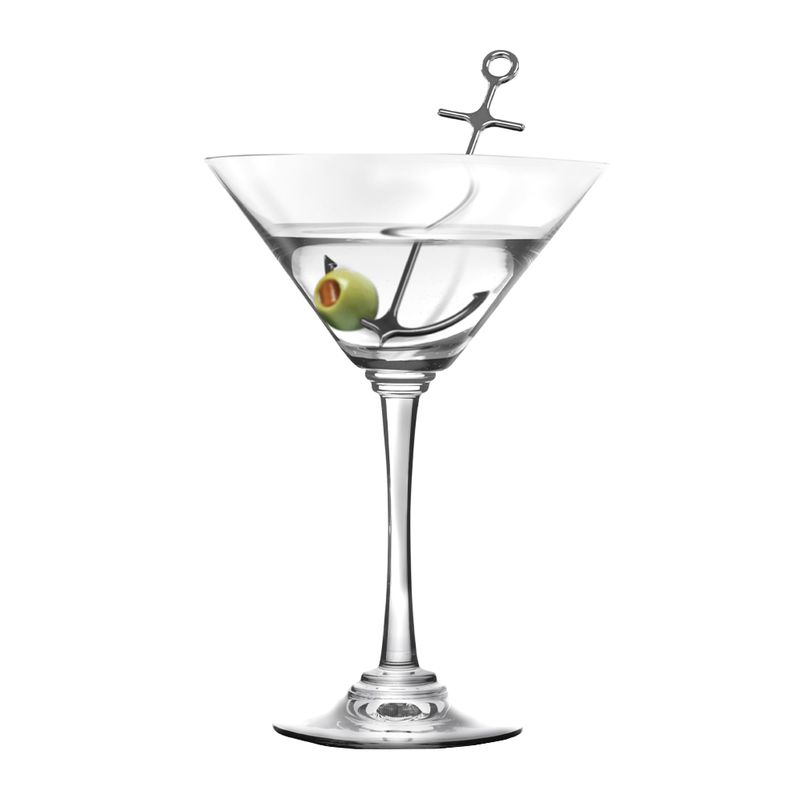 COCKTAIL PICKS SET-4 ANCHOR, FRED