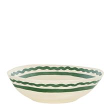 BOWL SERVING BAMBOO/GRN 30CM, D&W