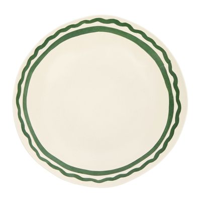 BOWL SERVING BAMBOO/GRN 30CM, D&W