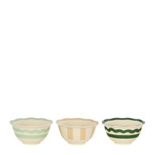CONDIMENT BOWL SET-3 BAMBOO MIXED 12CM, D&W