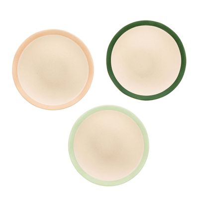 CONDIMENT BOWL SET-3 BAMBOO MIXED 12CM, D&W