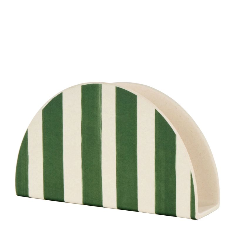 NAPKIN HOLDER BAMBOO/GREEN 14.5CM, D&W